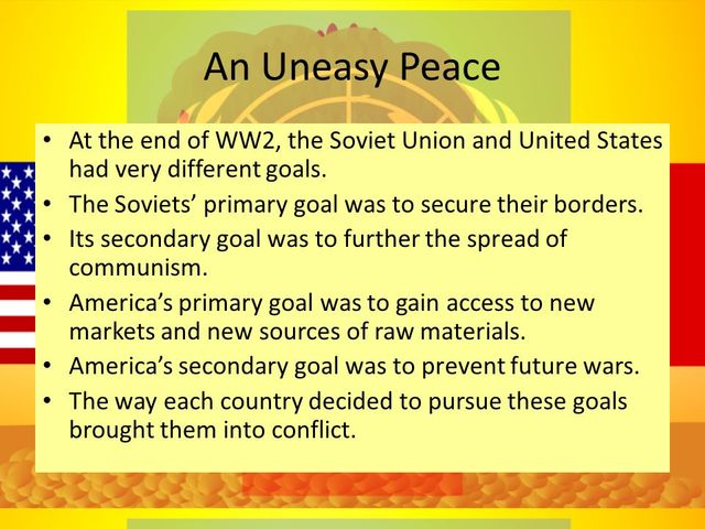 An uneasy peace ch.7