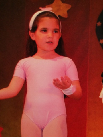 Primera actuación en publico.