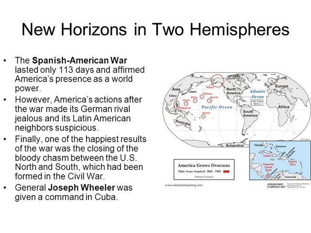 ch.7  New Horizons In Two Hemispheres