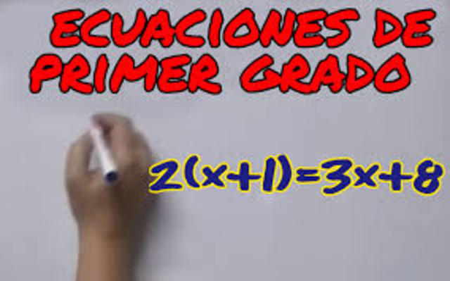 MI PRIMER CLASE DE MATEMATICAS
