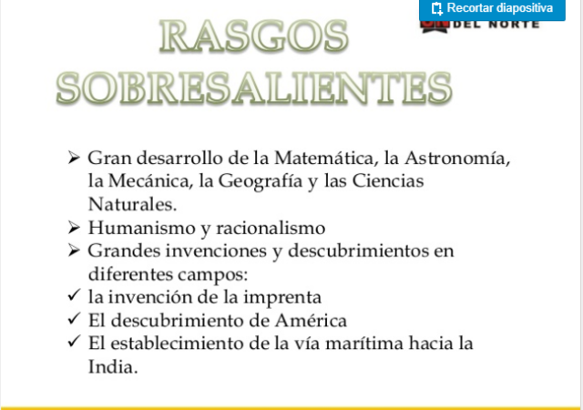 RENACIMIENTO: REVOLUCIÓN INTELECTUAL