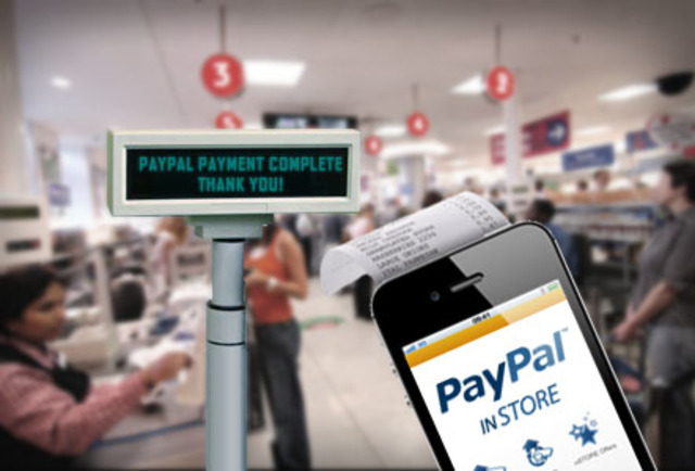 PayPal 'InStore' UK Release
