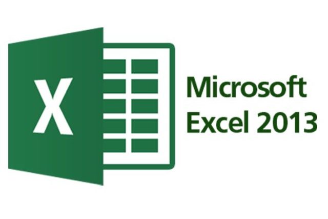 Excel 2013