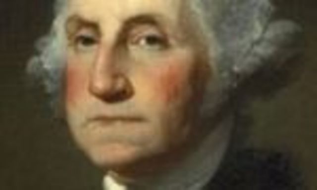 Take office George washington