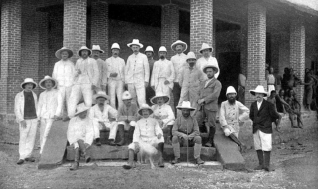 254 Europeans reside in the Congo