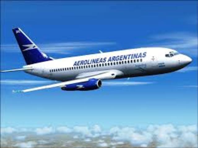 Mi primer vuelo en avión.