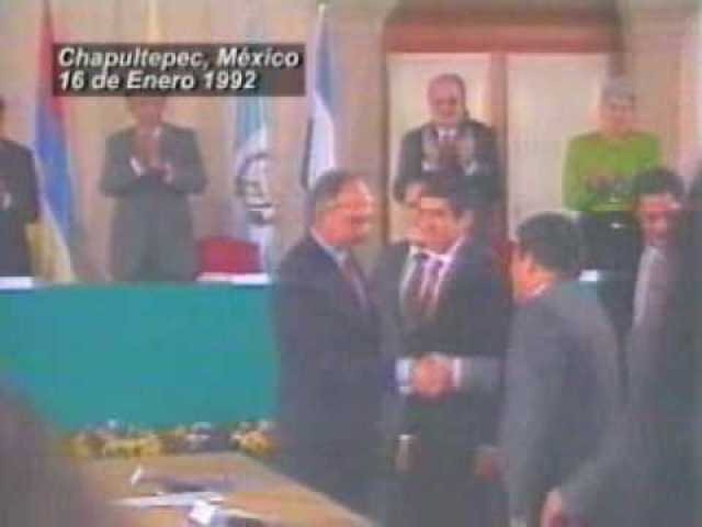 Firma de los Acuerdos de Paz