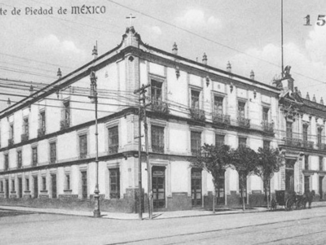 1ra institución de crédito prendario en México