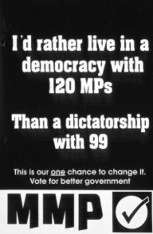 First general election held using MMP