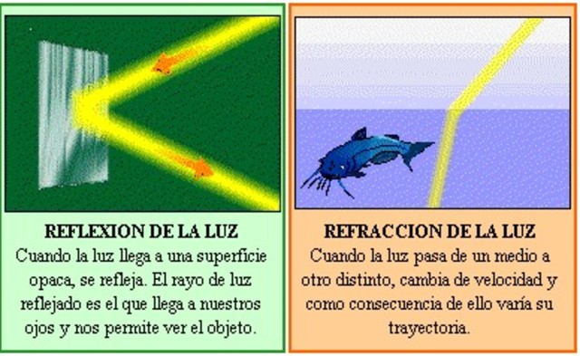 Reflexión y Refracción