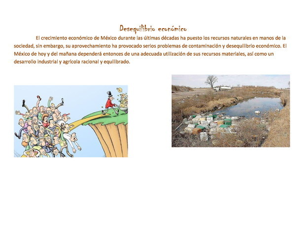 Desequilibrio económico