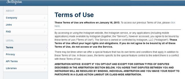 New Terms of Service As a Result of User Feedback