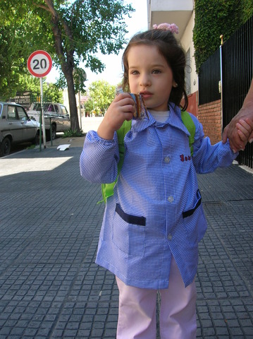 Mi primer día de jardín !!