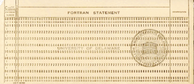 TARJETA PERFORADA DE HOLLERITH