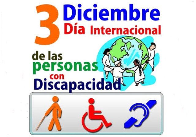 DÍA INTERNACIONAL DE LAS PERSONAS CON DISCAPACIDAD.
