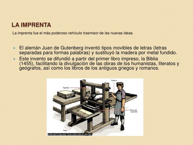 Imprenda de   Gutenberg