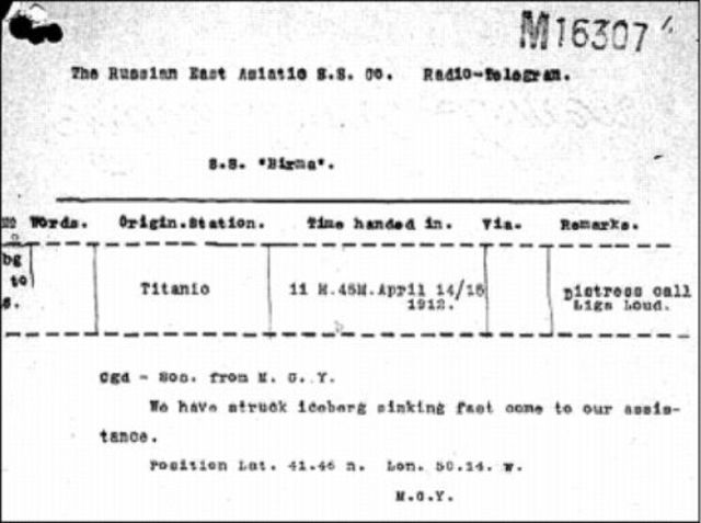 Radio on the RMS Titanic