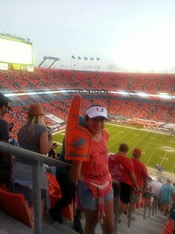 Went to my first football match