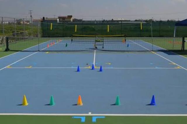 First trophy in tenis