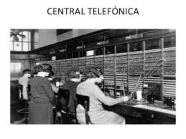 Instalación de lineas telefónicas en EU 1897