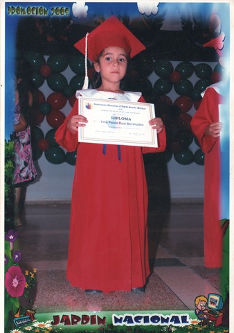 EL GRADO DE PREESCOLAR DE MI HIJA