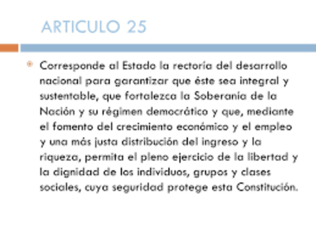 La Constitución de 1917 y la política económica