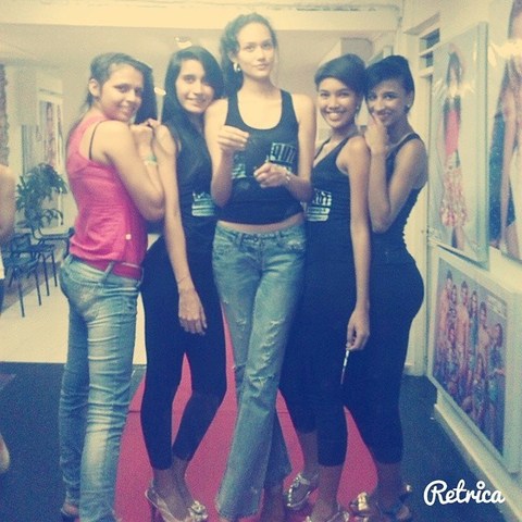 inicio de mi  formacion como modelo