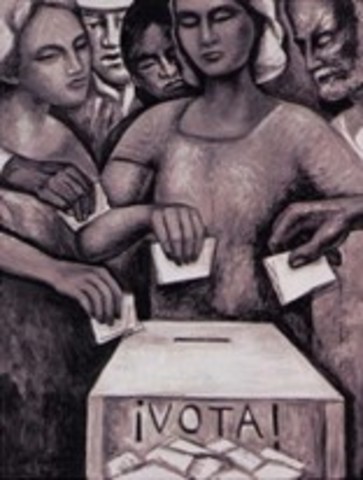 Se promulga la ley que instituye el voto femenino