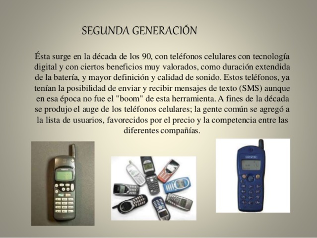 SEGUNDA GENERACION