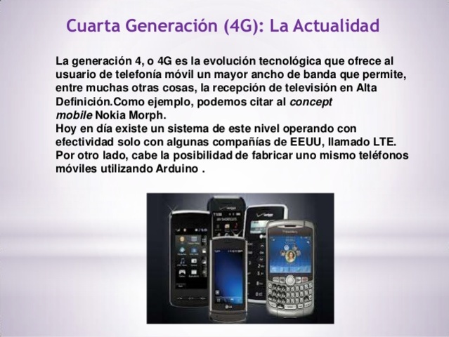 CUARTA GENERACION
