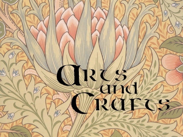 movimiento Arts And Crafts