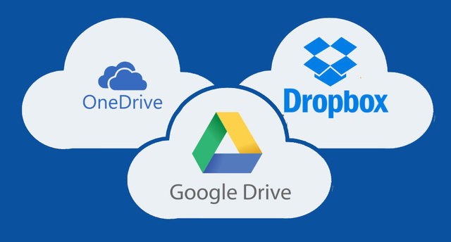 Los servidores en la nube empiezan a popularizarse con la llegada de OneDrive y GoogleDrive