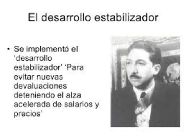 El desarrollo estabilizador