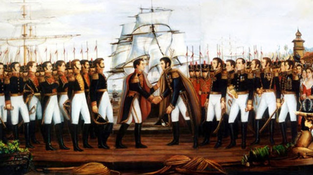 Entrevista con Simón Bolívar