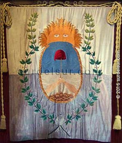 Bandera del Ejército de los Andes