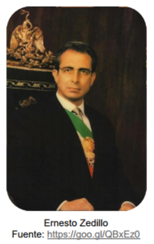 HACIA UN MODELO DE CAMBIO: Ernesto Zedillo Ponce de León (1994-2000)
