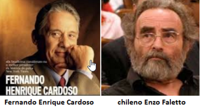 Sociólogo brasileño Fernando Enrique Cardoso y el historiador chileno Enzo Faletto (1967)