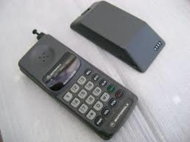 La tecnologia a comienzos de mi nacimiento.