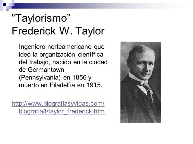 Frederick  W. Taylor