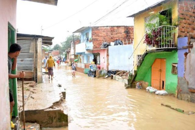Desbordamiento rió Oro (Colombia)