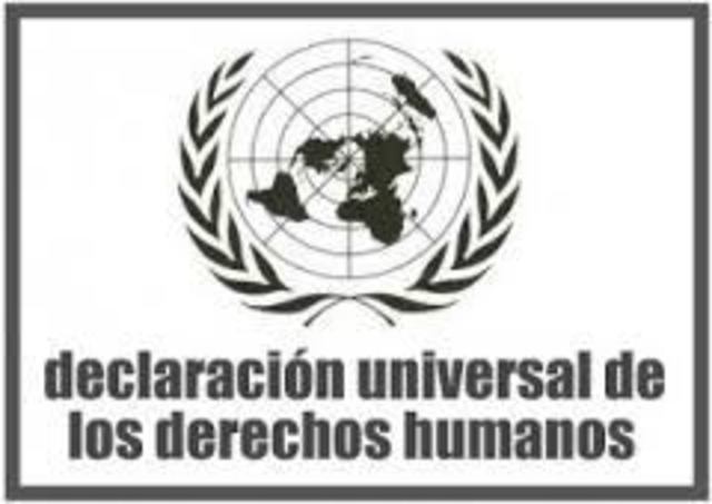 Declaracion mundial de los Derechos Humanos