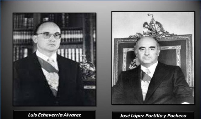 Hacia un cambio de modelo: El desarrollo estabilizador se agotó en el gobierno de Luis Echeverría.  Crisis económica estalla en el periodo de José López Portillo.