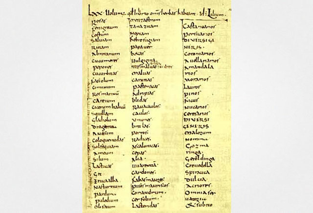 "Capitulare de Villis"