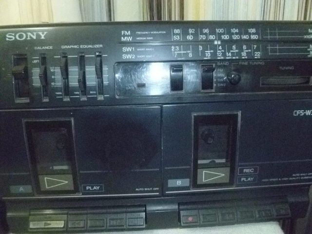 Primer radio/cassette