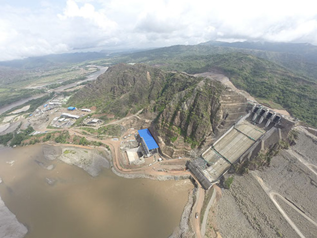 Represa que termino de secar la Guajira
