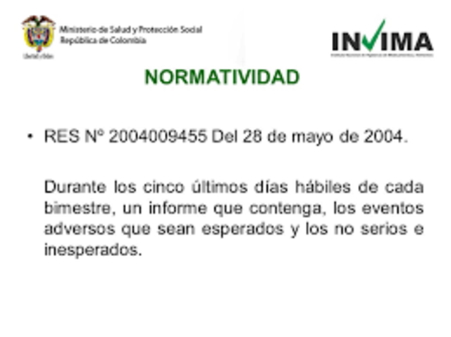 Resolución 2004009455 mayo 2004