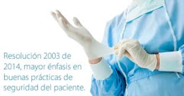 Resolución 2003 de 2014