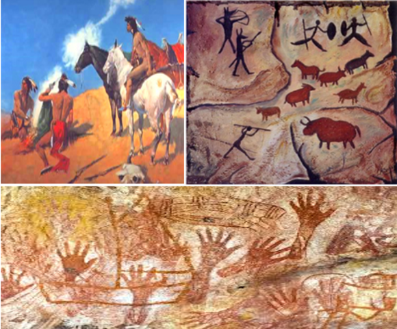 PRIMERAS FORMAS DE COMUNICACIÓN