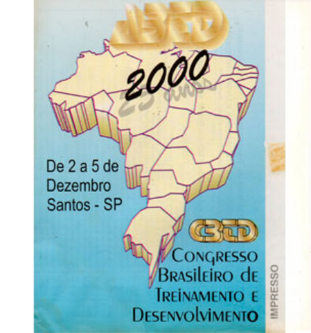 2000 - CBTD - Congresso Brasileiro de Treinamento e Desenvolvimento