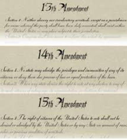 13th,14th,15th Amendments